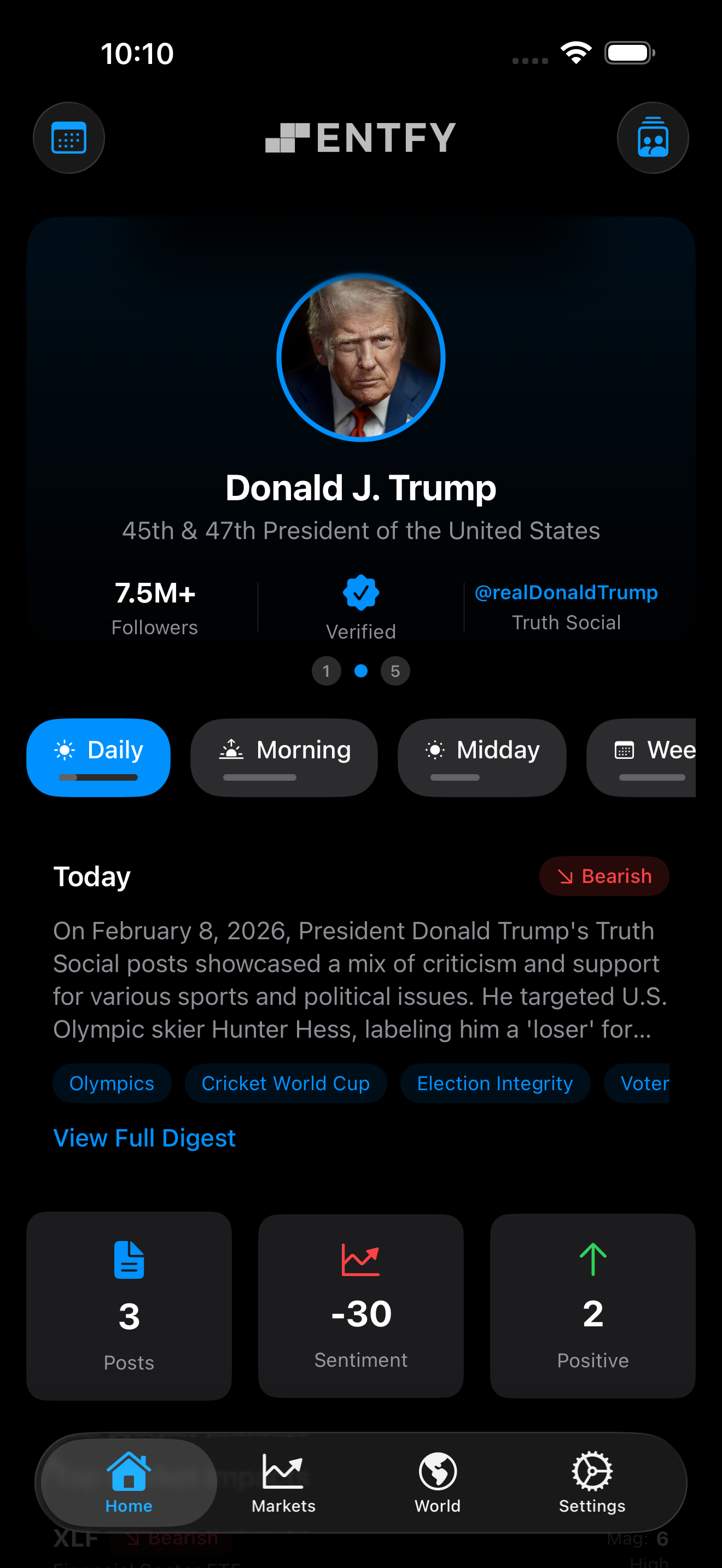 iOS App Screenshot 1