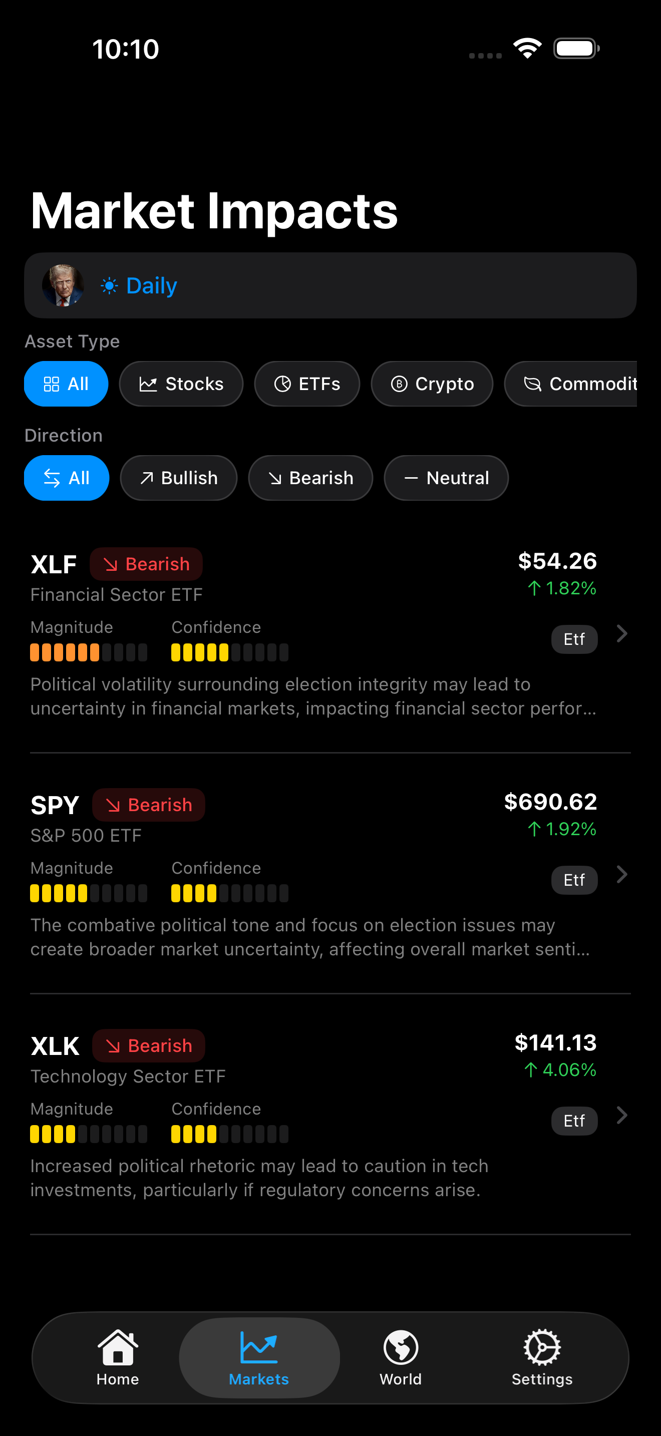 iOS App Screenshot 2