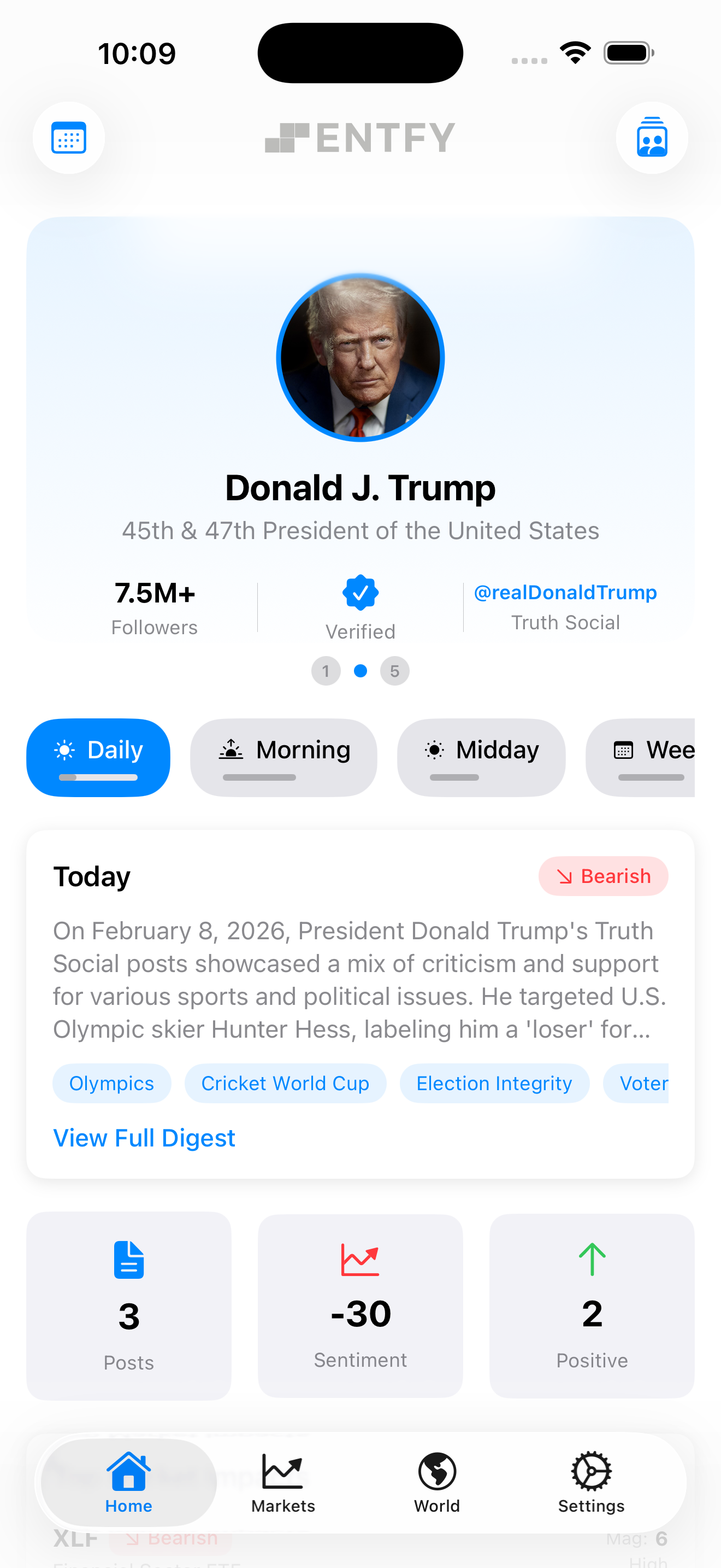 iOS App Screenshot 1